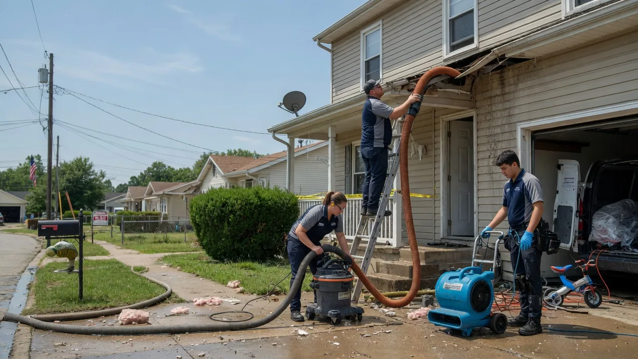 Water Damage Restoration in New Johnsonville, TN near me